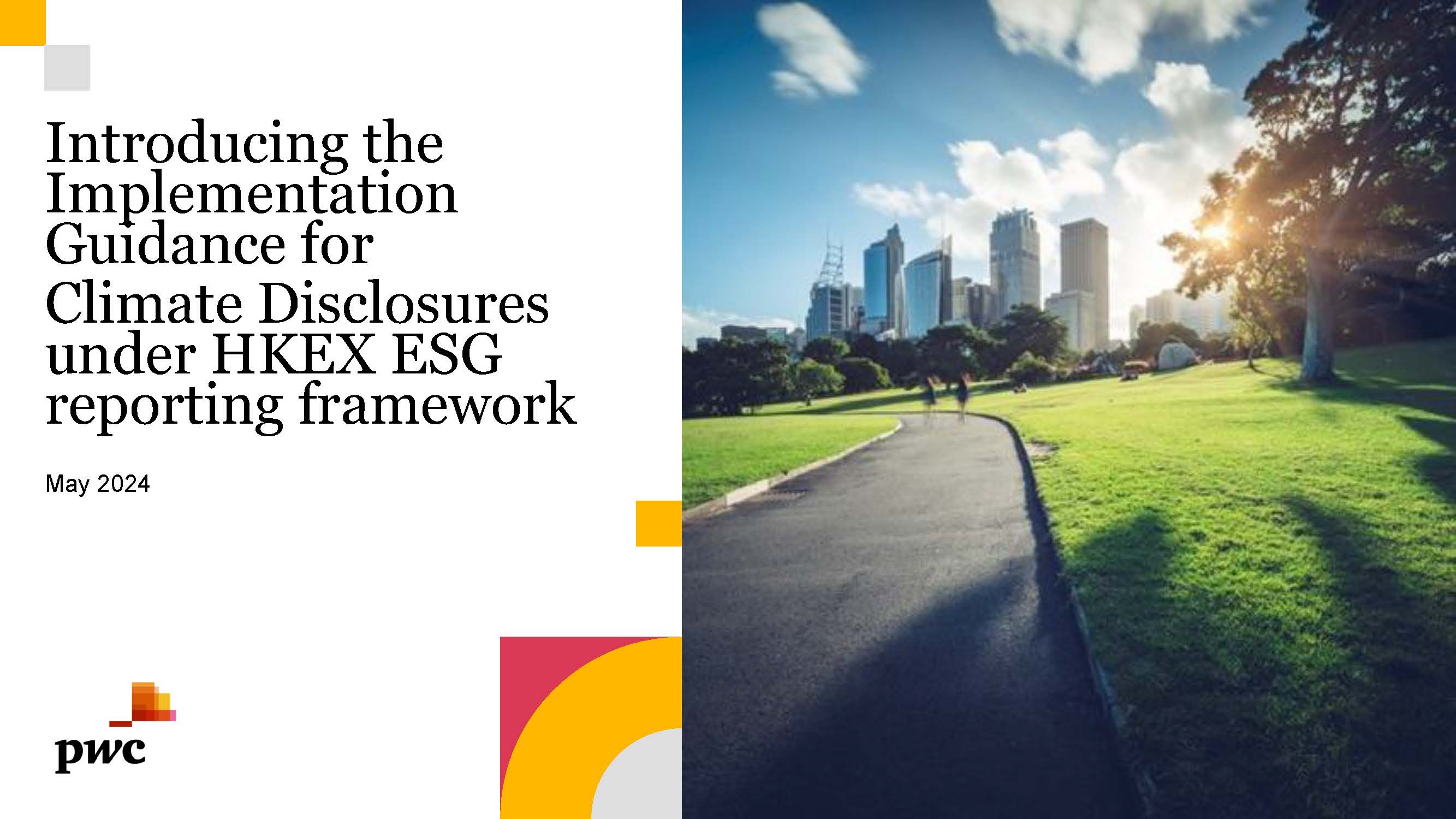 Introducing the implementation guidance for climate disclosures under HKEX ESG reporting framework